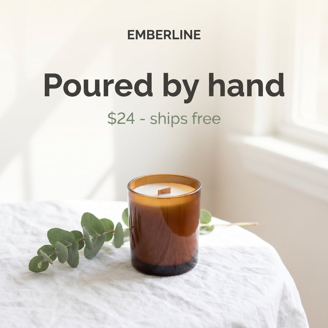 Candle static ad — sample concept