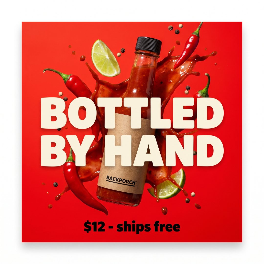 Hot sauce static ad — sample concept