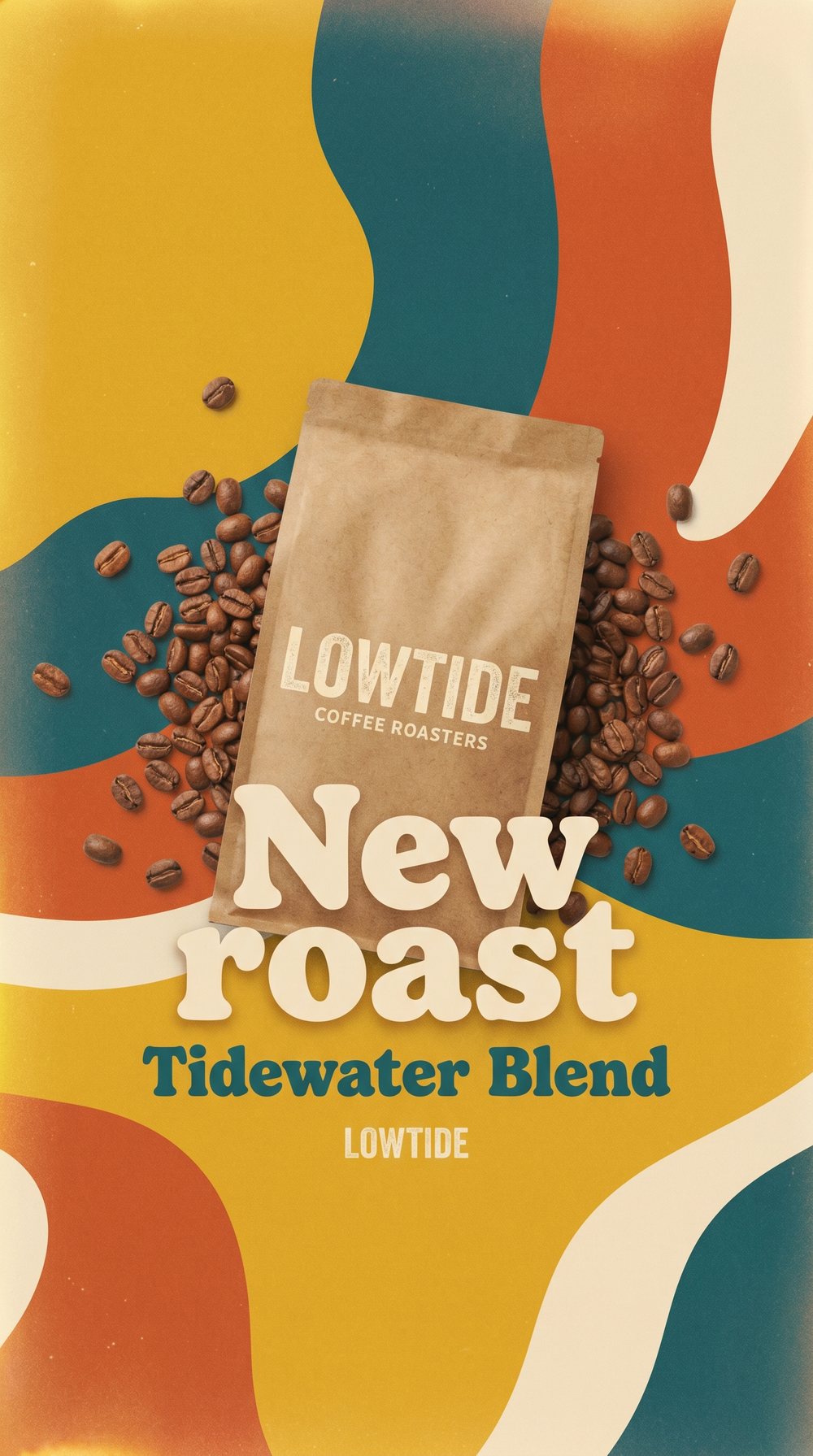 Coffee new-roast story ad — sample concept